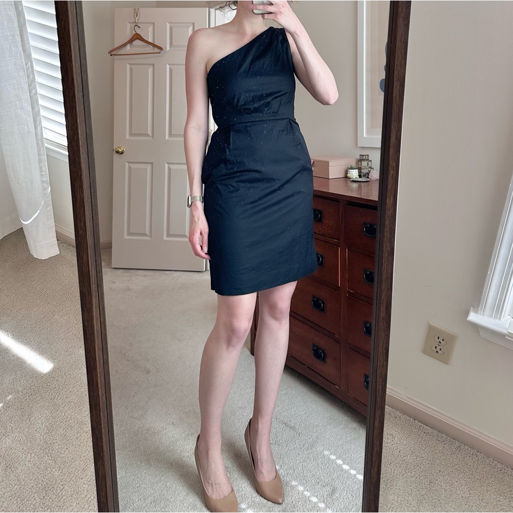 J.Crew - One Shoulder Little Black Dress - Size 6